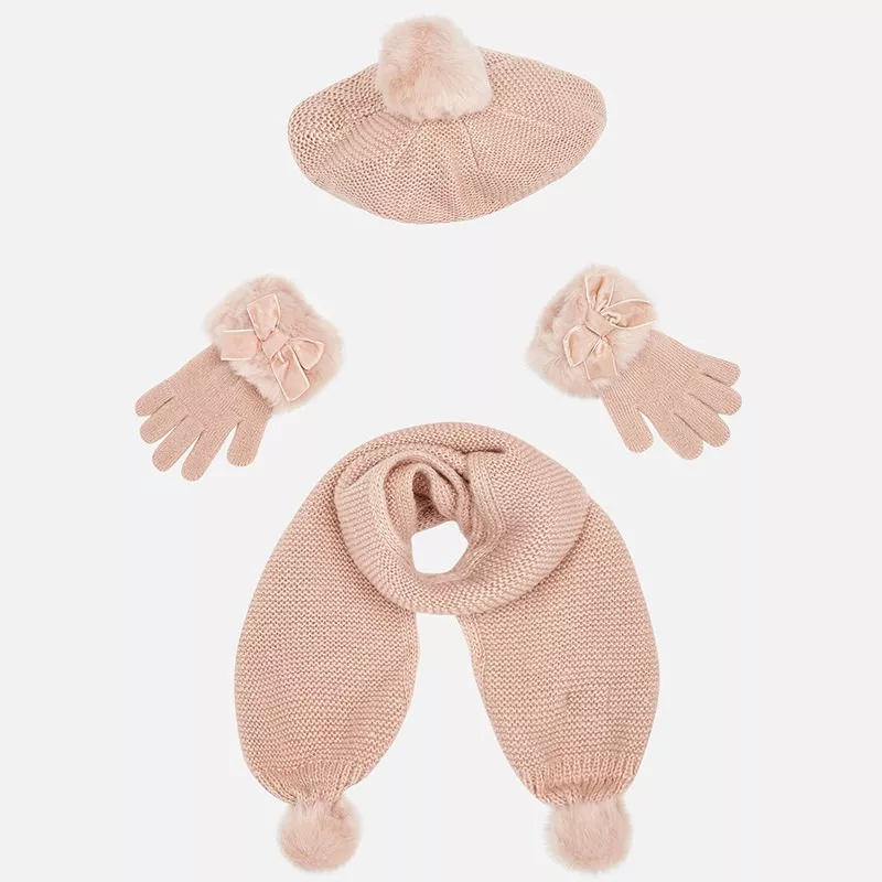 Conjunto gorro bufanda Mayoral guantes