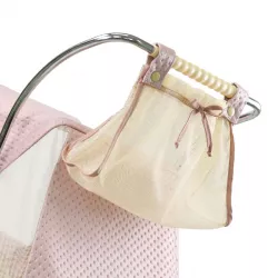 Silla muñecas Bebelux Vintage Reborn Rosa Empolvado PERSONALIZABLE