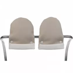 Manoplas para silla muñecas Bebelux Beige