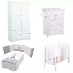 Quarto Micuna SABANA com roupeiro