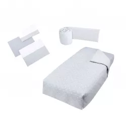 Pack têxtil Micuna Galaxy Duvet + Cover + Set Slençóis berço 120 X 60