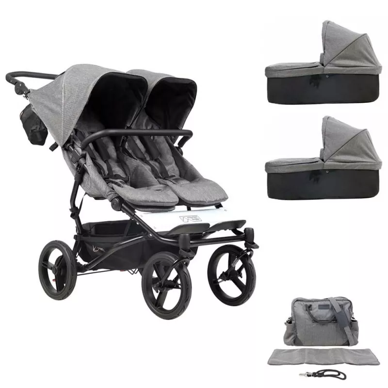 PACOTE DE ALMOFADA PARA DOIS Mountain Buggy Duet Luxury Collection Herringbone