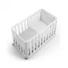 Berço co-leito Cotinfant Doco Sleeping com tecido e colchão 120*60