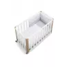 Berço co-leito Cotinfant Doco Sleeping com tecido e colchão 120*60