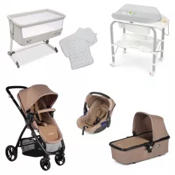 PACK Carrinho de passeio Jane MUUM 4 com minicot e banheira