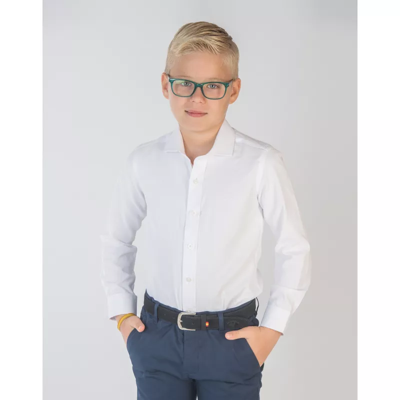 Camisa Spagnolo cuello cutaway dobby 4099