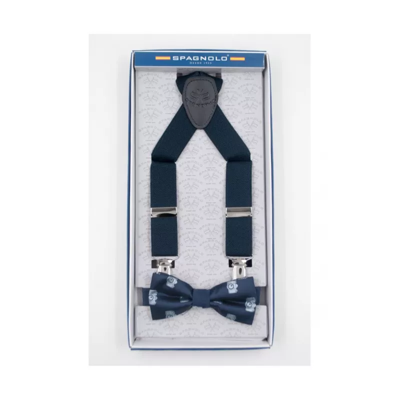 Set tirantes y pajarita Spagnolo 4846