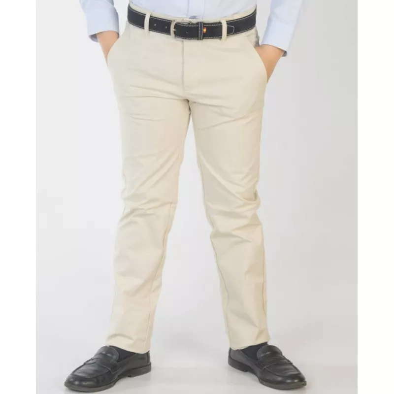 Pantalón Niño Chino Gabardina Azul Tinta Spagnolo