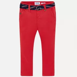 Pantalon chino Mayoral pique con cinturon
