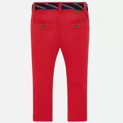 Pantalon chino Mayoral pique con cinturon