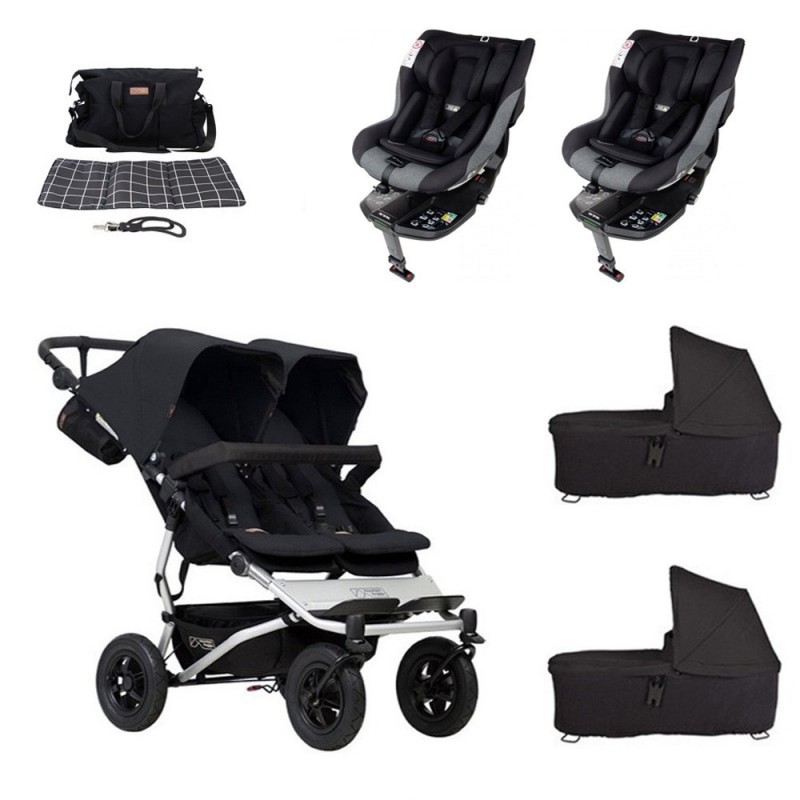 Mountain Buggy Duet 3.0 con Jane Gravity I-SIZE