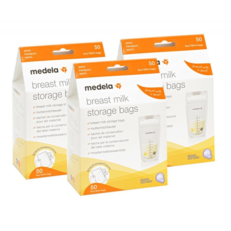 Bolsas de almacenamiento Medela para leche materna 50 unidades