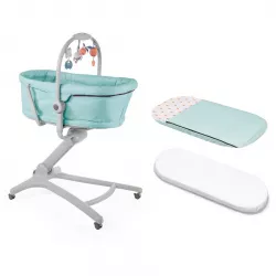 PACK Mini-berço « Chicco » Baby Hug Pro 5 em 1 com saco acolchoado e colchão