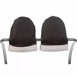 Manoplas para silla muñecas Bebelux Chocolate