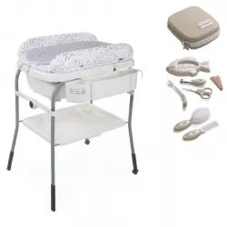 PACK Banheira Chicco CUDDLE&BUBBLE com estojo de higiene completo