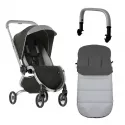 PACK Carrinho de bebé Mima Zigi com saco e barra de apoio para os braços