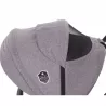 Cochecito Trío Kikka boo Vicenza Gris Melange