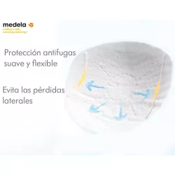 Pensos absorventes descartáveis Medela Safe & Dry Ultra thin| crioh.com