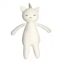 Peluche Buddy Unicórnio Fabelab Natural 28 cm.