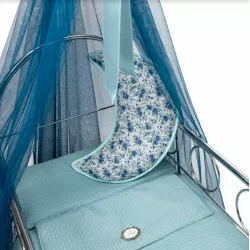 Cuna para reborn Bebelux Liberty Agua Marina
