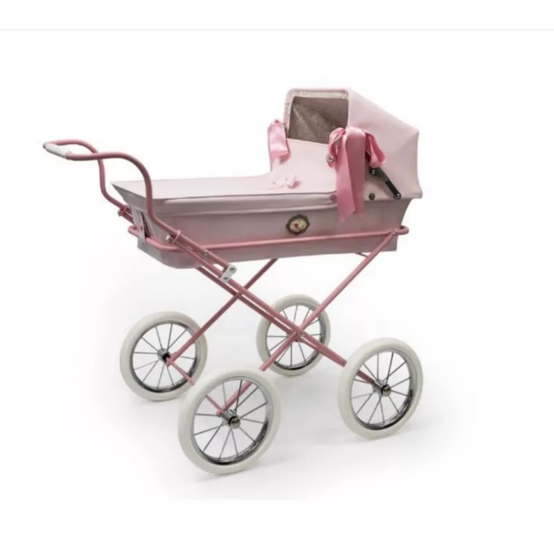 Cochecito de muñecas Bebelux Mini-Sweet  Chasis Rosa PERSONALIZABLE