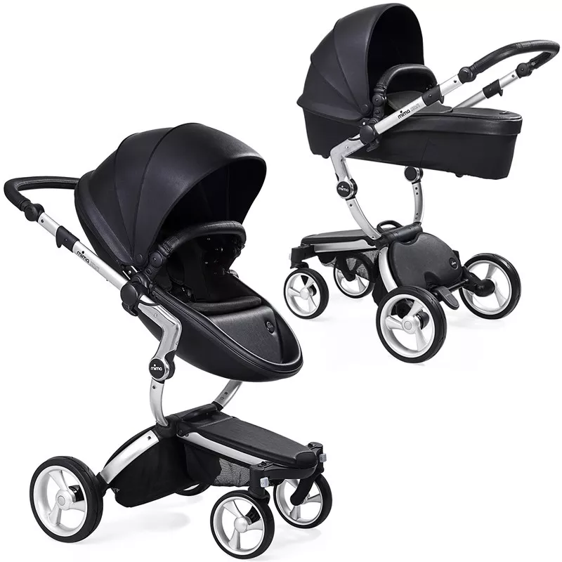 Cochecito Dúo Mima Xari Black Personalizable