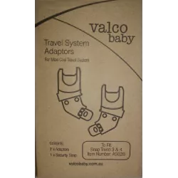 Adaptador Valco Baby Snap Trend 3/4 y Snap Duo Trend para Grupo 0