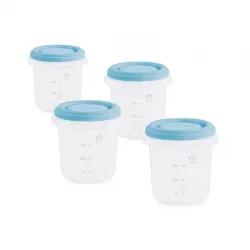 Juego de 4 Recipientes Herméticos Miniland 25 cl.