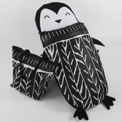 Saco silla universal Fuli Pingu Noir