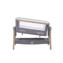 Mini berço co-sleeping Kikka Boo NANNA alumínio com 7 alturas|crioh.com
