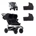 TWIN PACK Mountain Buggy Duet 3.2 com plástico