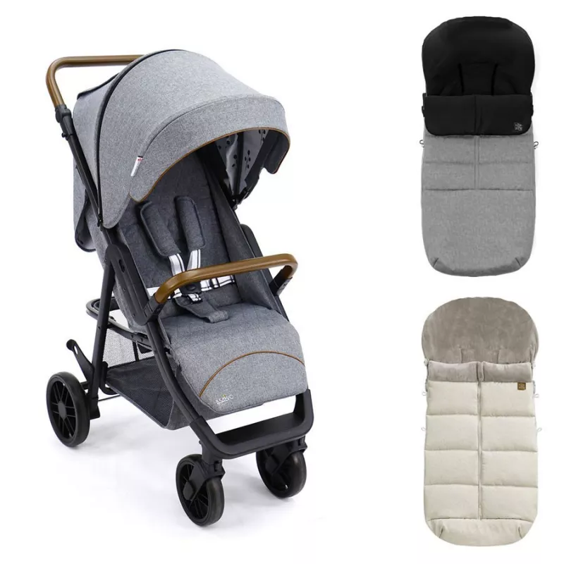 Silla paseo Asalvo NESS con saco y plástico de lluvia