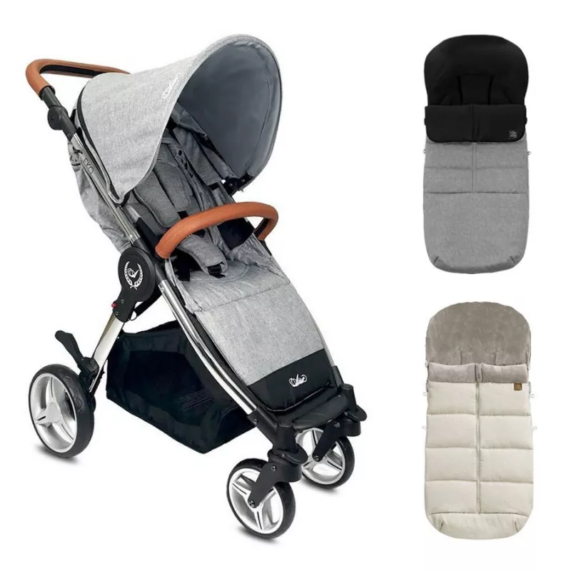 PACK Carrinho de bebé Arrue Eko 2.0 com saco impermeável