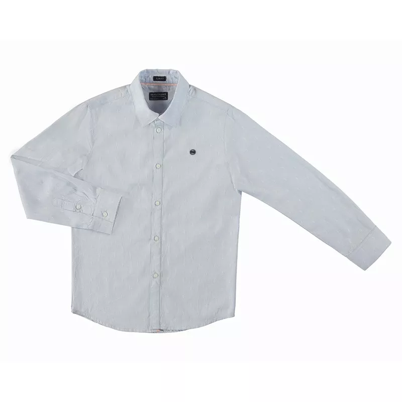 Camisa Mayoral camisa oxford dobby de manga comprida