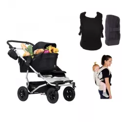 PACK Silla SINGLE Mountain Buggy Duet 3.0 con mochila portabebé Juno