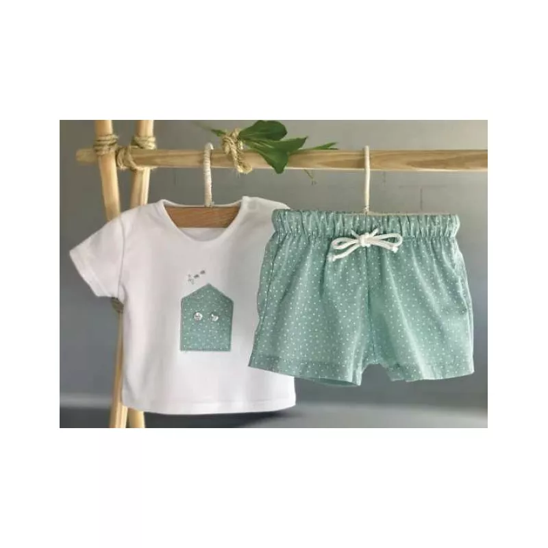 Conjunto camisa y pantalón Valentina