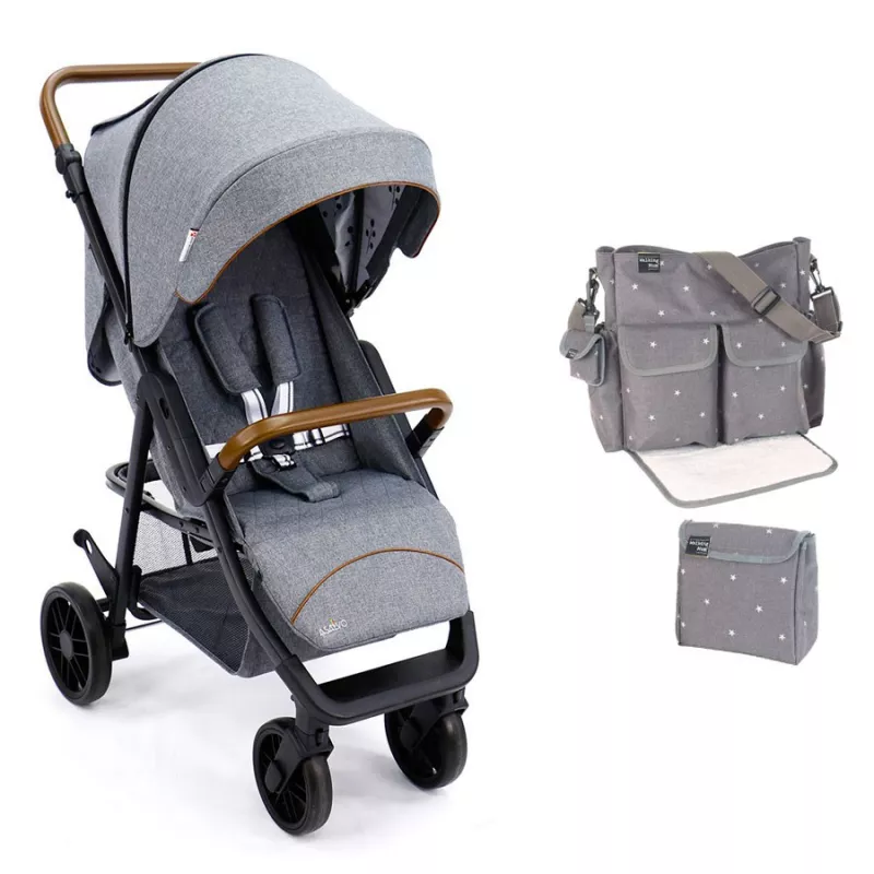 Silla paseo Asalvo NESS con plastico de lluvia