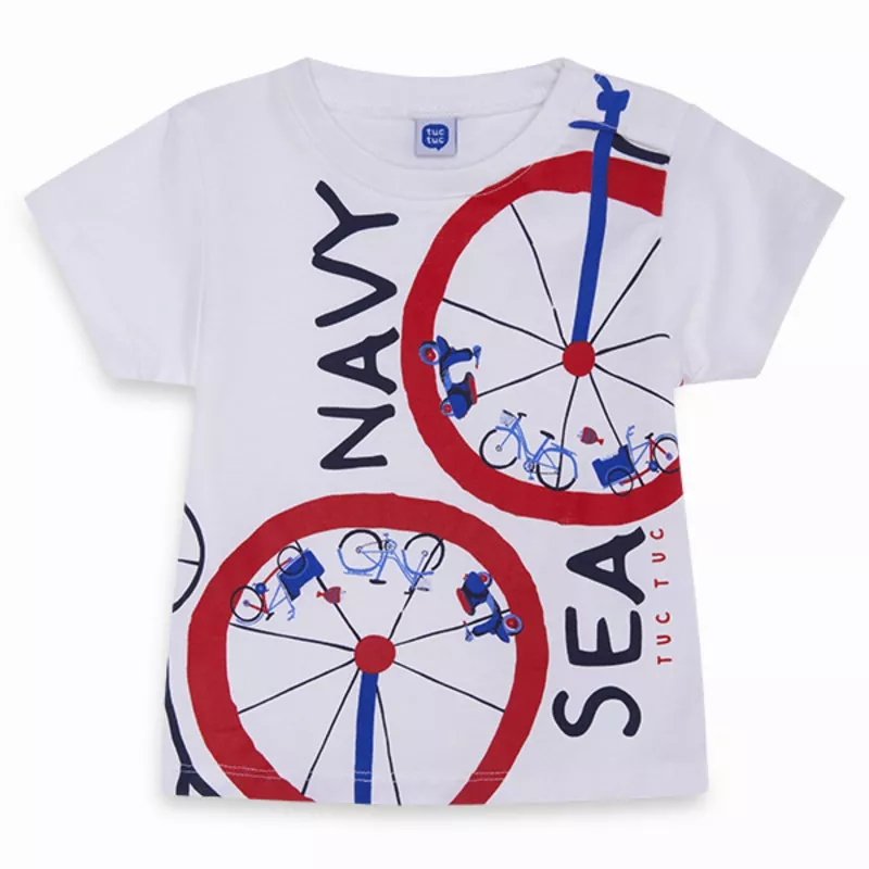 T-shirt de malha Tuc Tuc Sea Riders