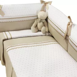 Colcha y Protector de cuna Uzturre P5 Dots