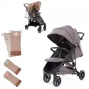 PACK Silla Paseo Baby Monsters alaska con colchoneta Star y plástico de lluvia