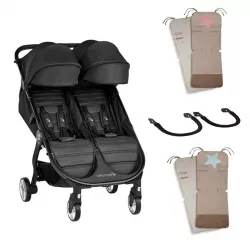 PACK Silla Paseo Gemelar Baby Jogger City Tour 2 Double