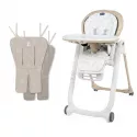 PACK Cadeira alta Chicco Polly Progres5 com capa de verão