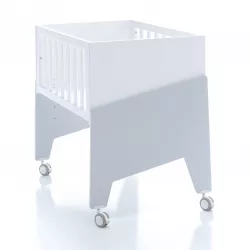 Minicuna Colecho Alondra EQUO GRIS con Set Téxtill y colchón