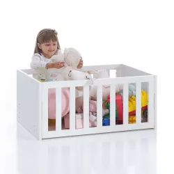 Minicuna Colecho Alondra EQUO GRIS con Set Téxtill y colchón