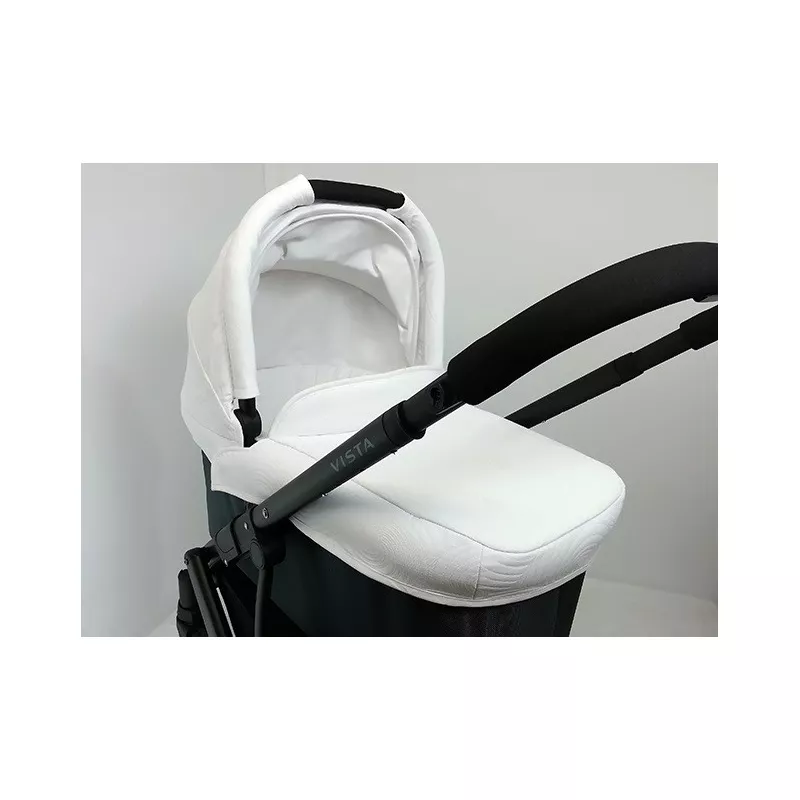 Vestidura capazo 3 piezas Uppababy caracolas blanco