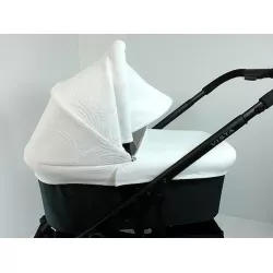 Vestidura capazo 3 piezas Uppababy caracolas blanco