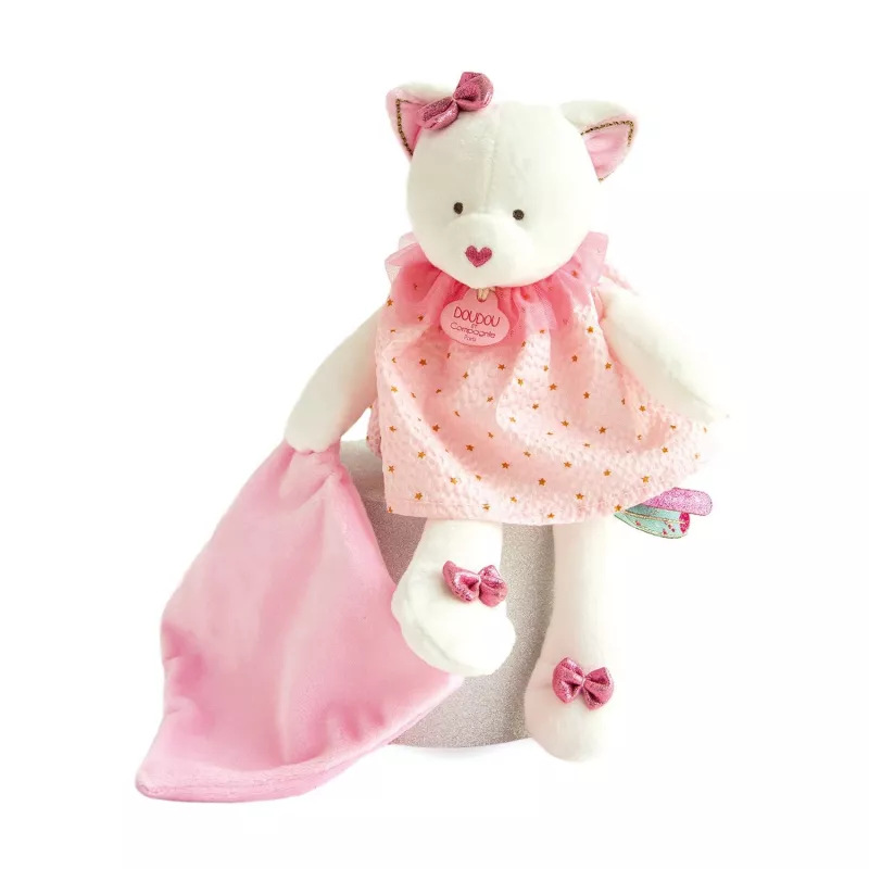 Gatinho com Doudou 28 cm DouDou et Compagnie