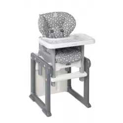 Cadeira alta PACK Jane Ativa EVO com conjunto de utensílios de mesa