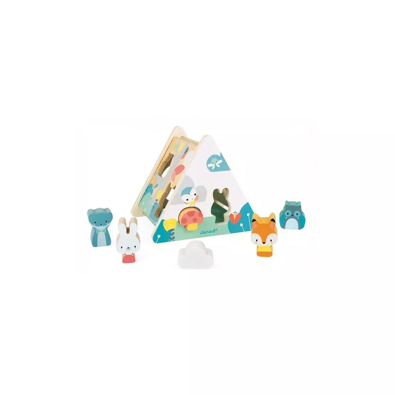 Caja con formas Janod Pure