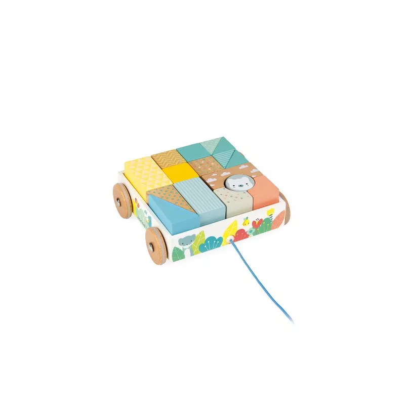 Carrinho com baldes Janod Pure